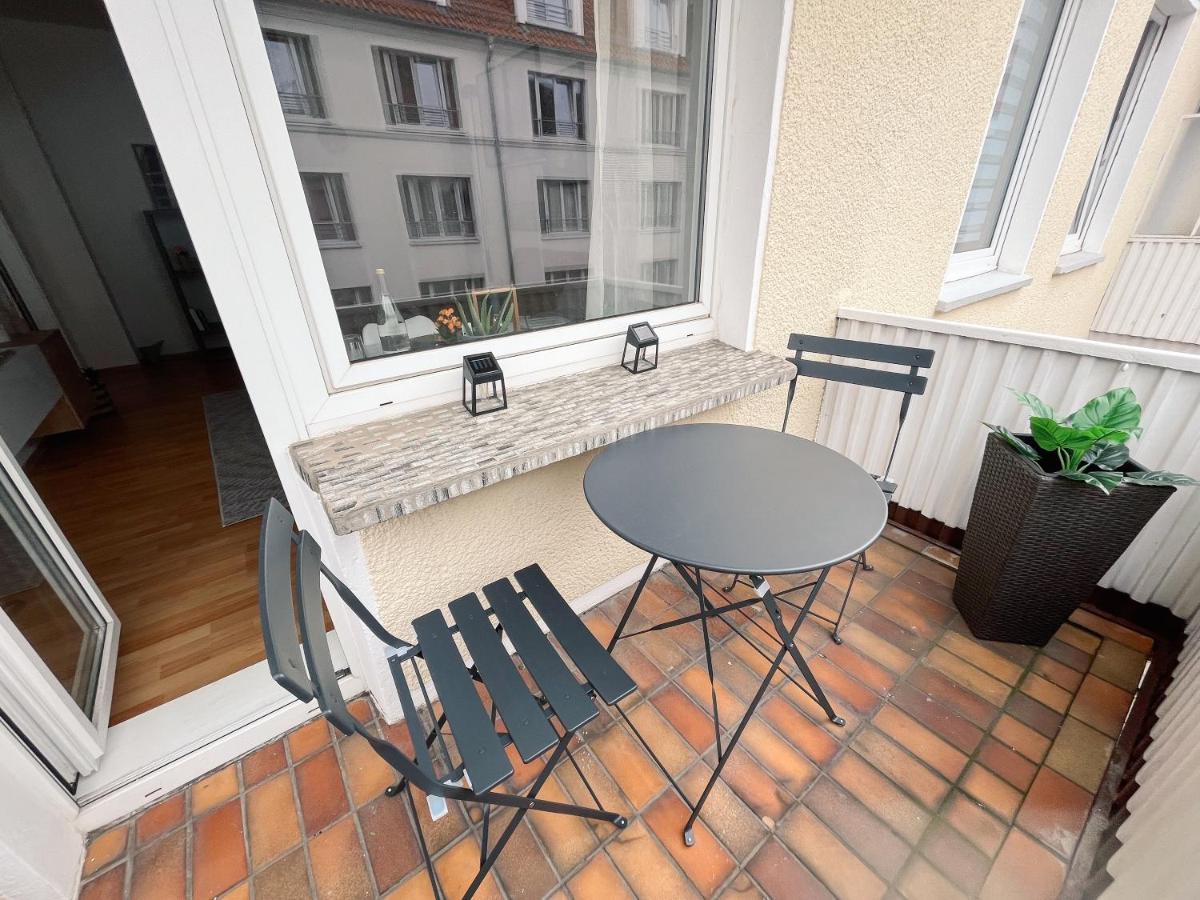 Apartment Mit Grossem Balkon In Hannover Nordstadt Hanôver Exterior foto